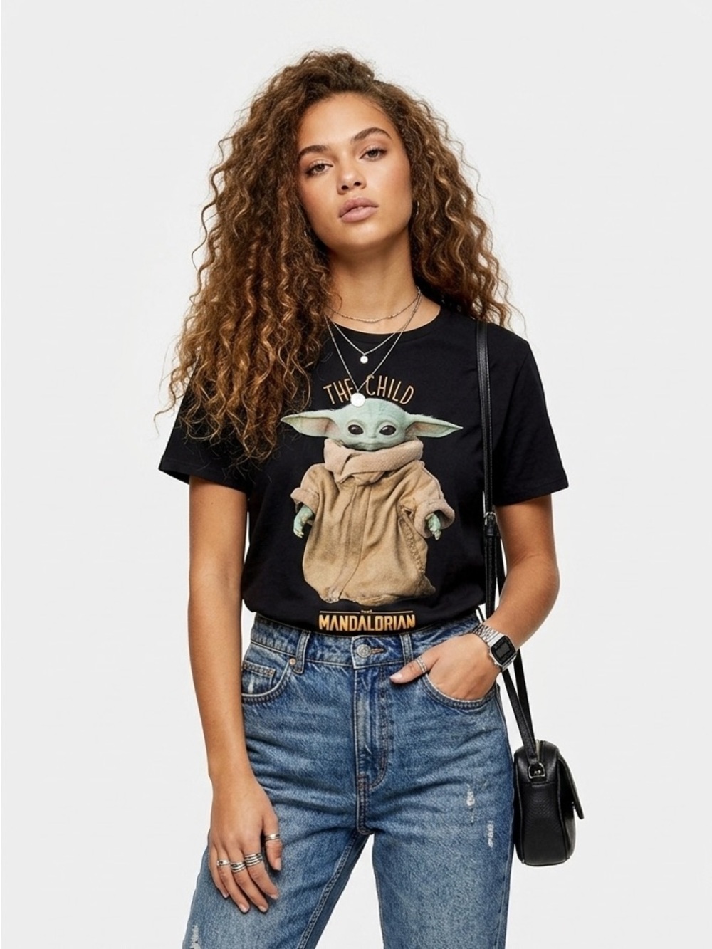 Disney The Child Grogu Mandalorian Graphic T-Shirt Kids XL / Women’s S